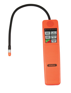 Deluxe Refrigerant Leak Detector With Pump And Goose Neck Probe