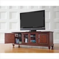 Crosley Furniture Kf10005dma Cambridge 60 In. Low Profile Tv Stand In Vintage Mahogany Finish