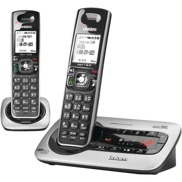 UPC 050633274712 product image for Uniden D3580-2 Dect 6.0 Cordless Phone System With Answering System - 2-Handset  | upcitemdb.com