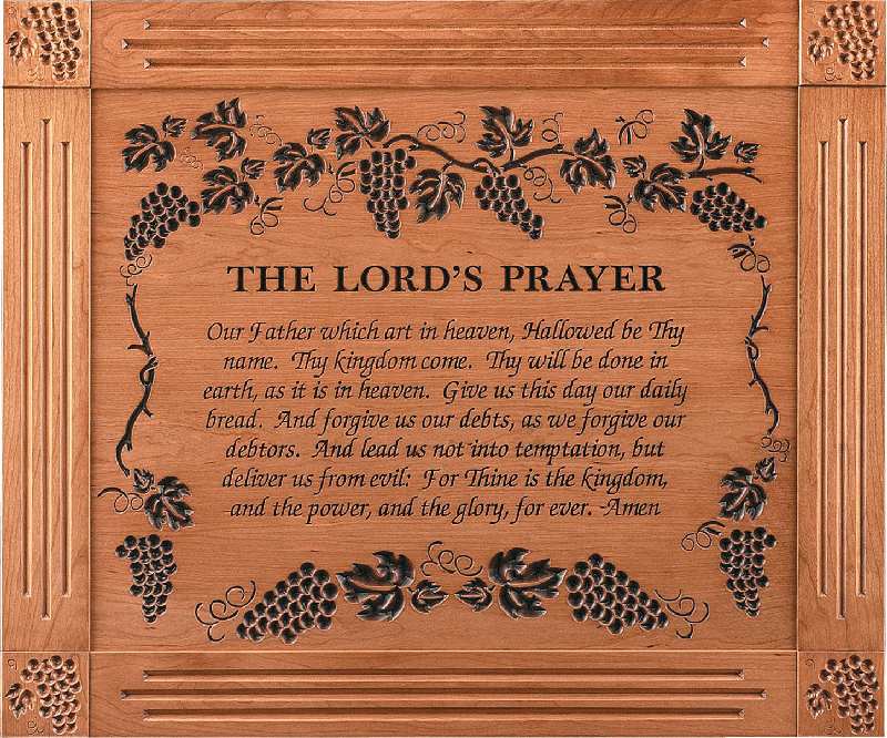 UPC 656200004920 product image for P. Graham Dunn VBM02L Lords Pray-Carveframed | upcitemdb.com