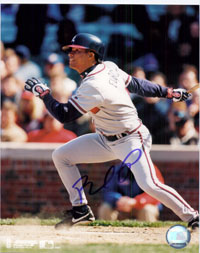 Powers Collectibles 25472 Signed Furcal Rafael Atlanta Braves 8x10 Photo