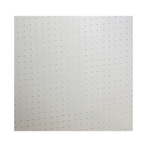 Triton Products Db-96 48 In. W X 96 In. H X .25 In. D White Polypropylene Pegboard With 9 - 32 In. Hole Size And 1 In. O.c. Hole Spacing