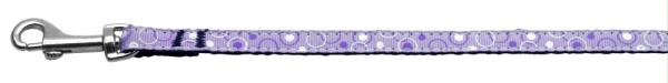 125-003 3804pr Retro Nylon Ribbon Collar Lavender .38 Wide 4ft Lsh