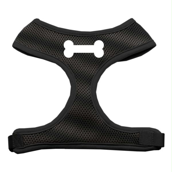 70-04 Lgbk Bone Design Soft Mesh Harnesses Black Large
