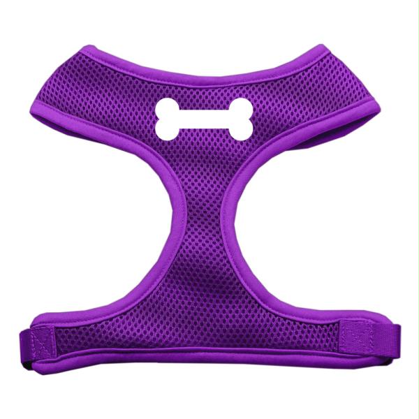 70-04 Lgpr Bone Design Soft Mesh Harnesses Purple Large