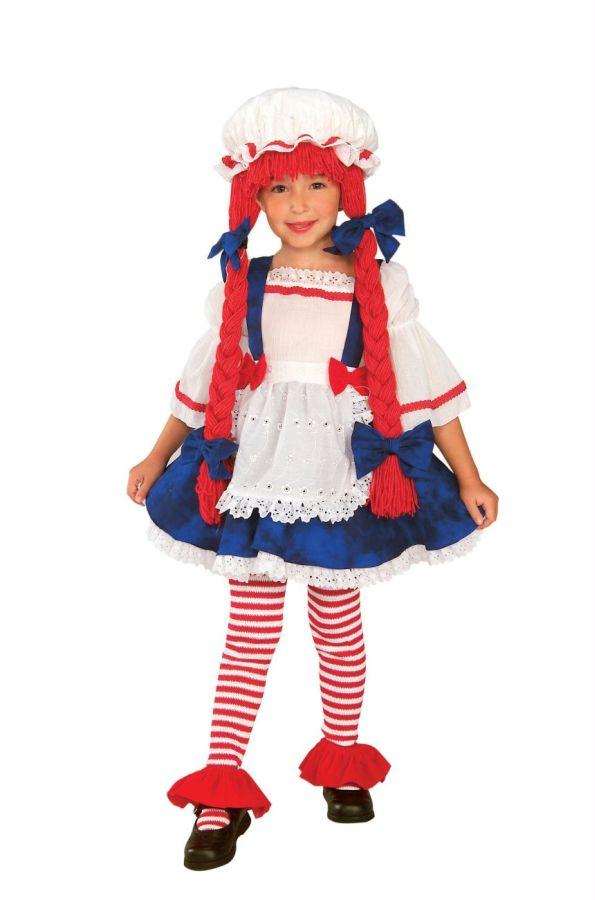 Ru885624sm Rag Doll Girl Child Small