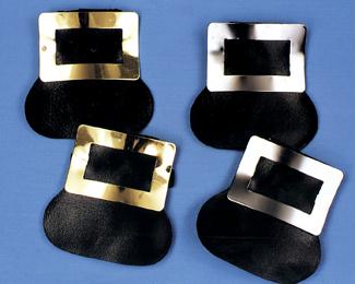 Bb221sv Shoe Buckles Colonial Silver