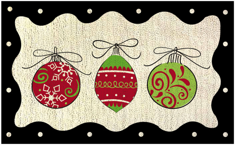 Evergreen Enterprises 4HR4090 Holiday Festivities Hooked Rug