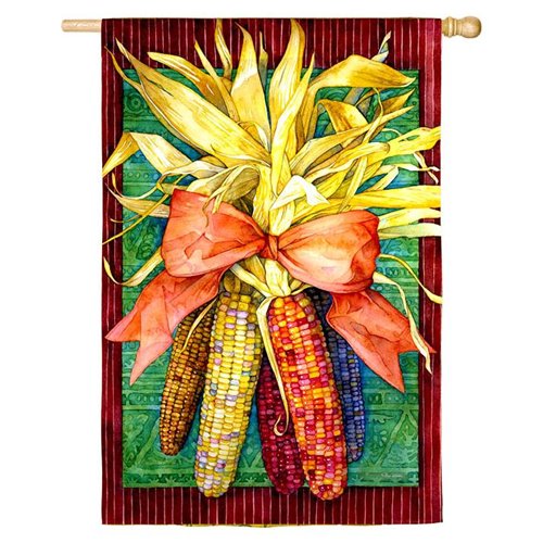 141433 Garden Size Flag - Indian Corn