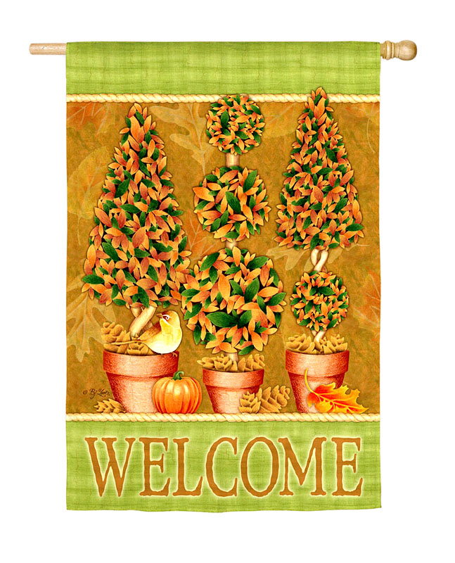 141440 Garden Size Flag - Fall Is Here