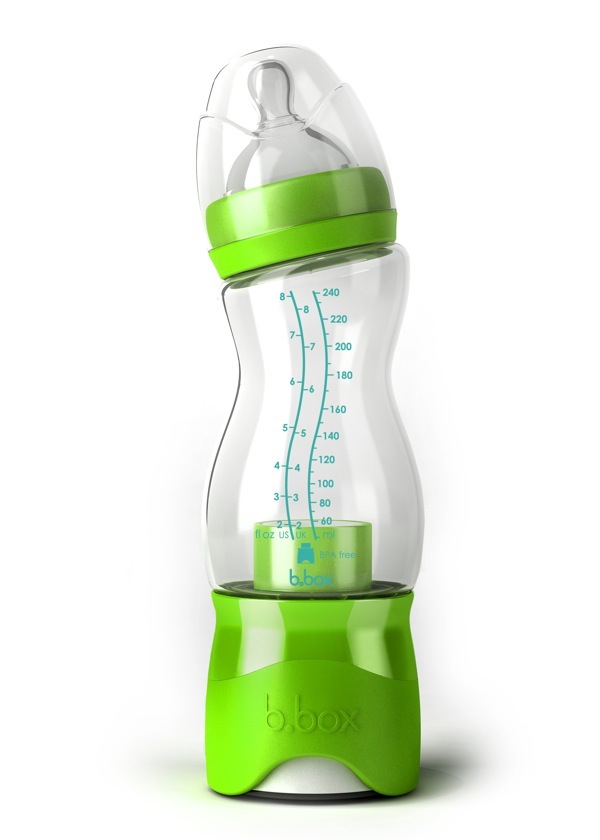 EAN 9319064003577 product image for b.box 500 B.Box Essential Baby Bottle in Green | upcitemdb.com