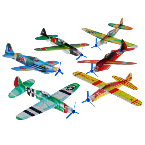 2256 Gliders With Propellers - Pack Of 12