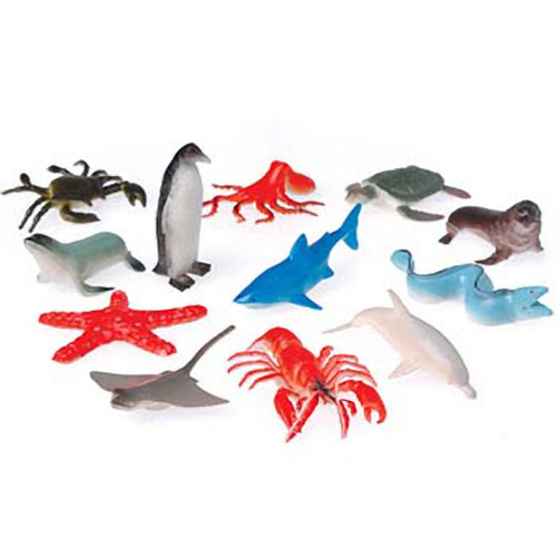 2377 Mini Sea Animals - Pack Of 12