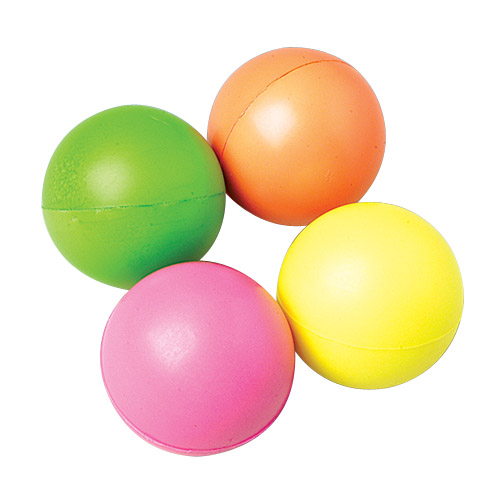 7229 Neon Squeeze Balls - Pack Of 12