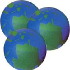 7230 World Squeeze Balls - Pack Of 12