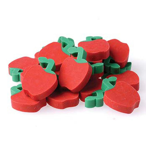 Lm179 Mini Apple Erasers - Pack Of 144