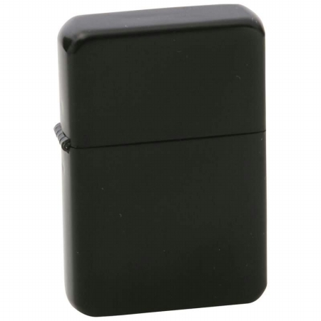 Gflt13 1-1/2" X 2-1/4" X 1/2" Matte Black Finish Lighter In Black Tin Case
