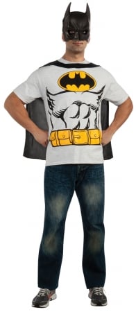 Rubies 212042 Batman T-shirt Adult Costume Kit - X-large