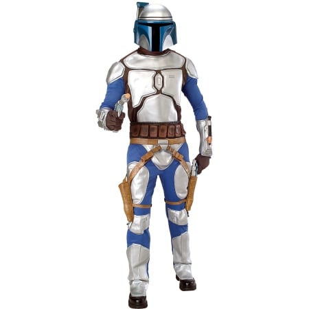 Rubies Costumes 111977 Star Wars Jango Fett Deluxe Adult - Gray - Standard One-size