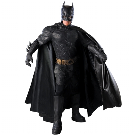 Rubies Costumes 149877 Batman Dark Knight - Batman Grand Heritage Collection Adult Costume - Black - Medium