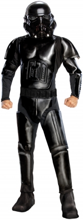 Rubies Costumes 196839 Black Shadow Stormtrooper Adult Costume - Black - Standard