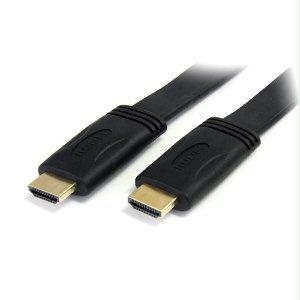 Startech  HDMIMM15FL 15 Ft Flat High Speed Hdmi Cable With Ethernet - Hdmi - M-M