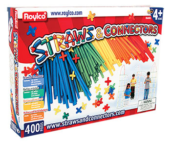 . R-60881 Straws And Connectors 400pcs