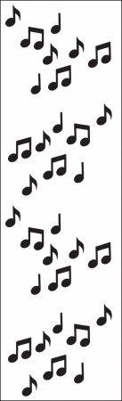Mrs Grossman MG199-05093 Mrs. Grossmans Stickers-Micro Music Mrs Grossman MG199-05093 Mrs. Grossmans Stickers-Micro Music