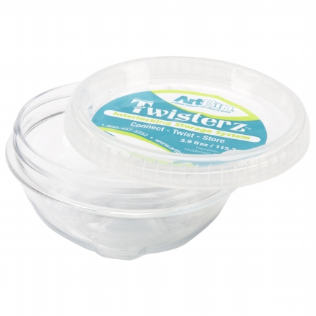 ArtBin 6942AB ArtBin Twisterz Jar-3.5 in. x 1.625 in. -3.9 Ounce Large-Short ArtBin 6942AB ArtBin Twisterz Jar-3.5 in. x 1.625 in. -3.9 Ounce Large-Short