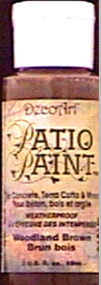 Deco Art DCP-18 Patio Paint 2 Ounces-Woodland Brown Deco Art DCP-18 Patio Paint 2 Ounces-Woodland Brown