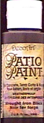 Deco Art DCP-21 Patio Paint 2 Ounces-Wrought Iron Black Deco Art DCP-21 Patio Paint 2 Ounces-Wrought Iron Black