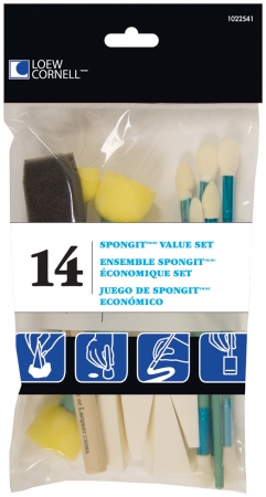 Loew-Cornell L1022541 Spongit Value Set 14-Pkg Loew-Cornell L1022541 Spongit Value Set 14-Pkg