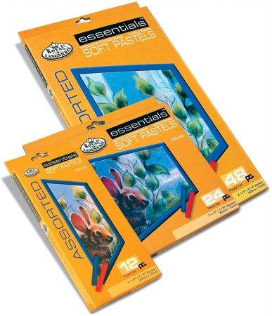 Royal Brush CPAA12 Soft Pastels 12-Pkg-Assorted Royal Brush CPAA12 Soft Pastels 12-Pkg-Assorted