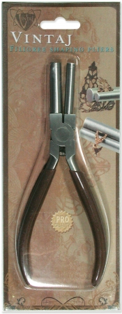 Beadsmith V-PL42 Filigree Shaping Pliers with 6mm and 8.5mm Barrels Beadsmith V-PL42 Filigree Shaping Pliers with 6mm and 8.5mm Barrels