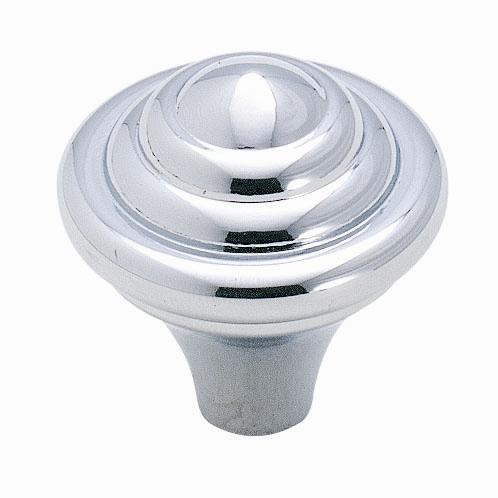 Amerock Bp1925726 Round Abstractions Knob - Polished Chrome