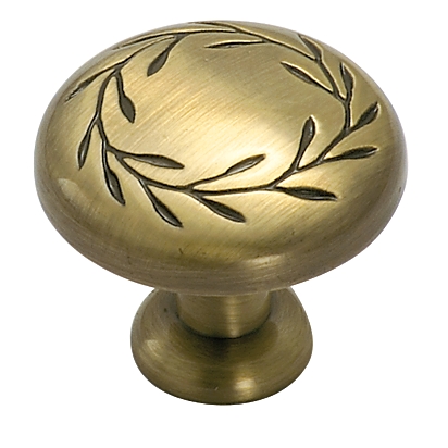 Amerock Bp1581eb Inspirations Round Knob - Elegant Brass