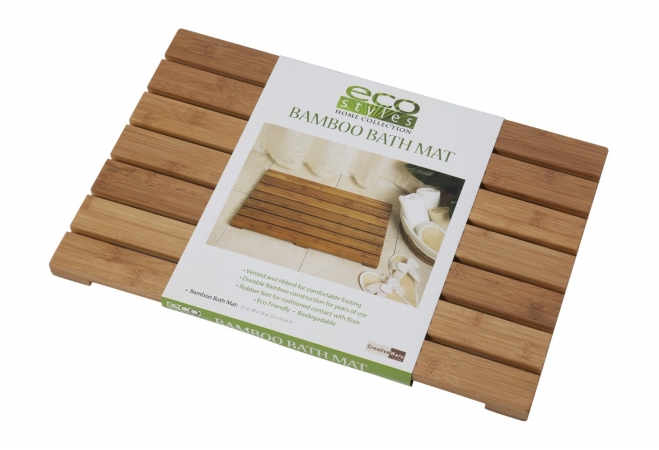 Creative Bath 34015 Eco Styles Bath Mat - Bamboo