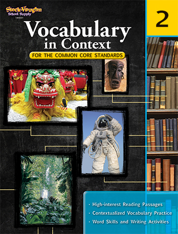 Gr 2 Vocabulary In Context For The Common Core Standards
