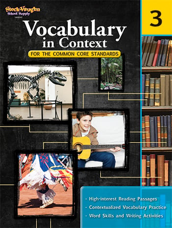 Sv-9780547625768 Gr 3 Vocabulary In Context For The Common Core Standards