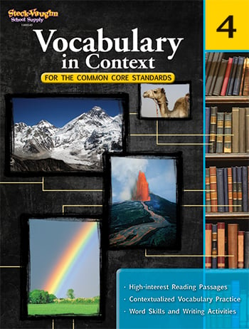 Sv-9780547625775 Gr 4 Vocabulary In Context For The Common Core Standards