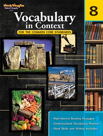 Sv-9780547625812 Gr 8 Vocabulary In Context For The Common Core Standards