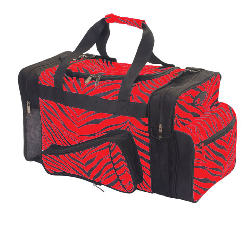 B500ap -red -l B500ap Zebra Megaphone Duffle Bag - Red - Large
