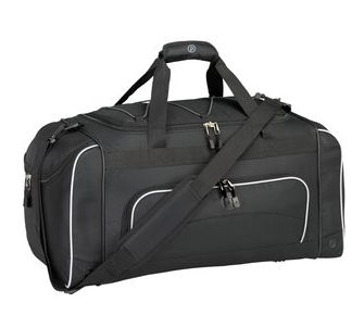 Luggage 57024-001 Adventurer Duffel Collection- 24 Sport Duffel With Wet Shoe Pocket In Black
