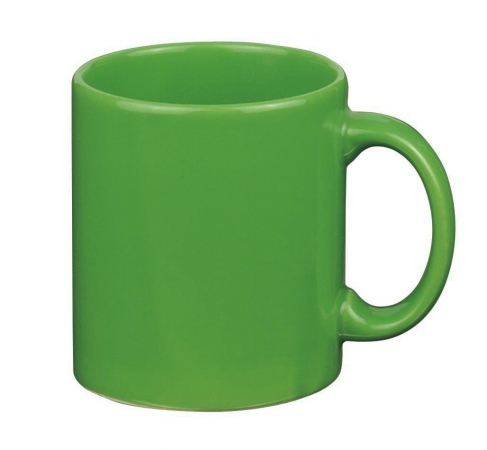 01s4mg6013 Set Of 4 Mugs Fun Factory Green Apple