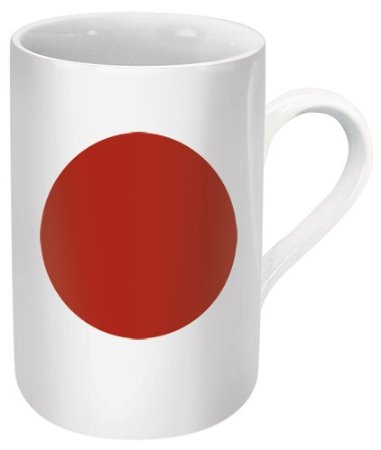 4410030999 4.2'' X 2.8'' X 4'' Porcelain Japan Mugs - Set Of 4