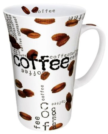 4410100873 Set Of 4 Mega Mugs Coffee Collage