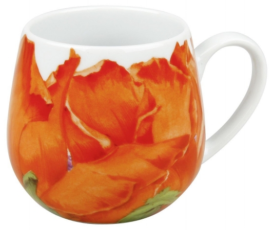 4411431106 Set Of 4 Snuggle Mugs Poppy Blossom