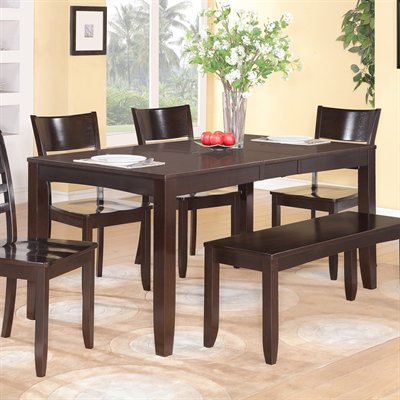 Wooden Imports Furniture Ly-t-cap Lynfield Rectangular Dining Table - Cappuccino