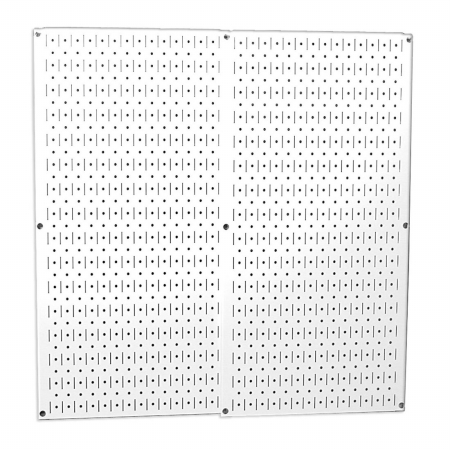 30-p-3232g Gray Metal Pegboard - Two Panel Pack 32 In. X32 In. Gray