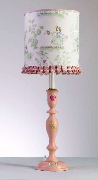 Yessicas Collection 4592 Princess LP7 Lamp and Shades - Pink